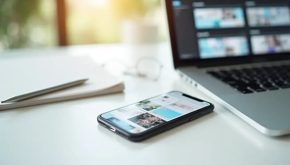 Homepage Baukasten App: Websites bequem vom Smartphone erstellen